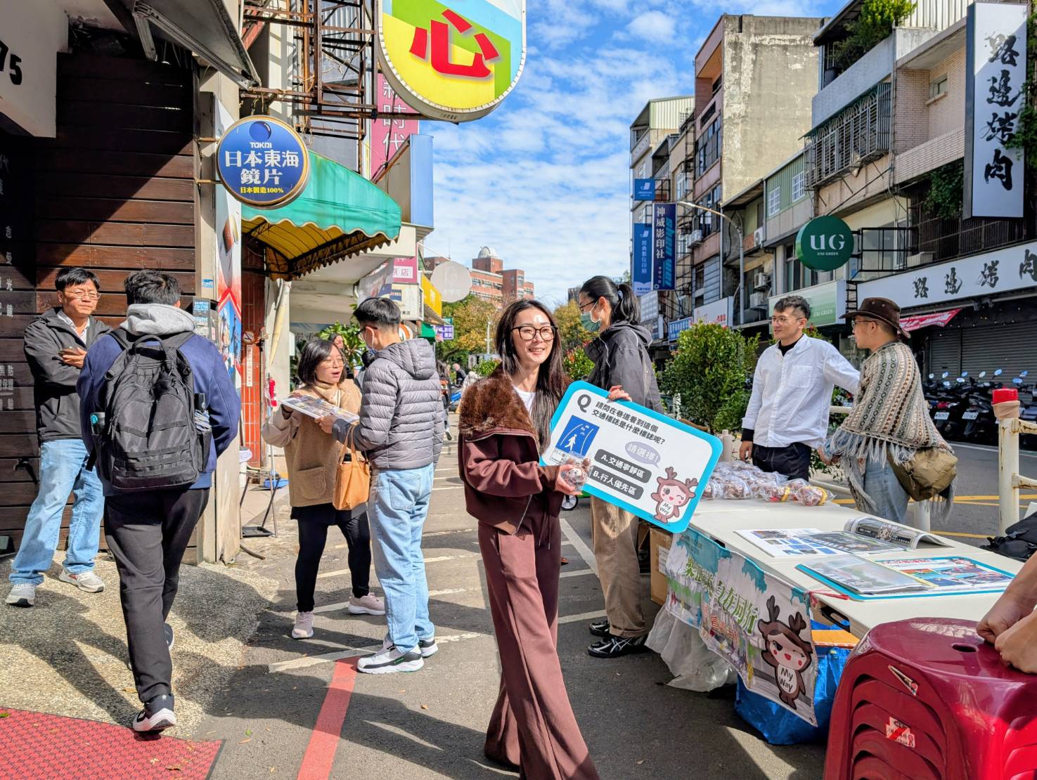 中原設計學院攜手民團推動人本街道　第二屆中原耶誕散步節登場