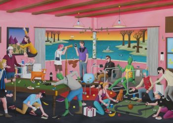 玲廊滿藝 × 丁丁藝術 跨國聯展，在 Dream Plaza 交會