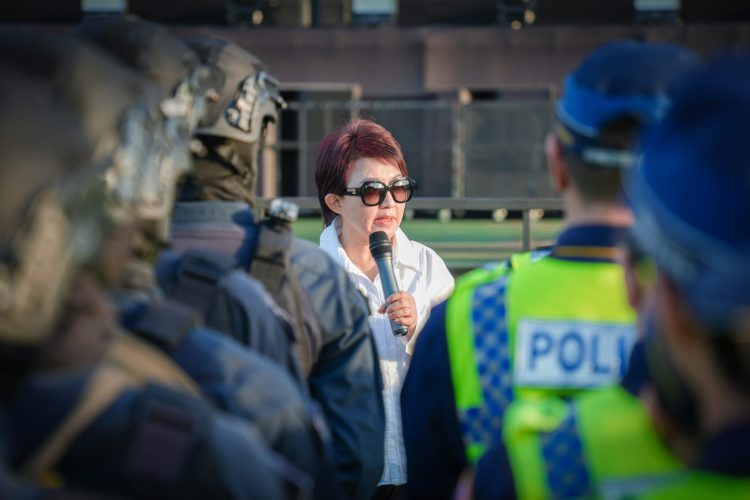 擴大維安部署！台中進行實兵操演　確保跨年活動零死角