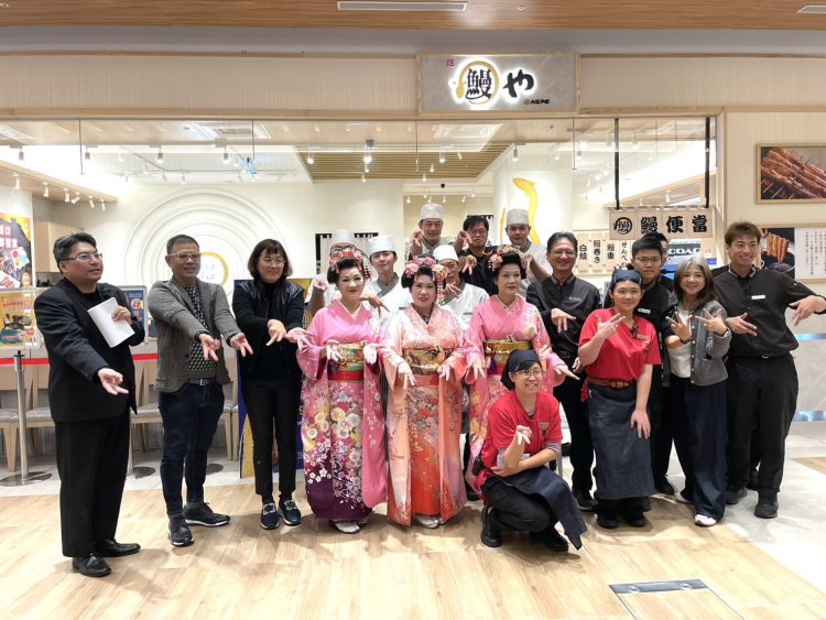 「大江戶町鰻屋」進駐台南三井OUTLET PARK,今日正式開啟試營運。(記者蔡清欽攝)