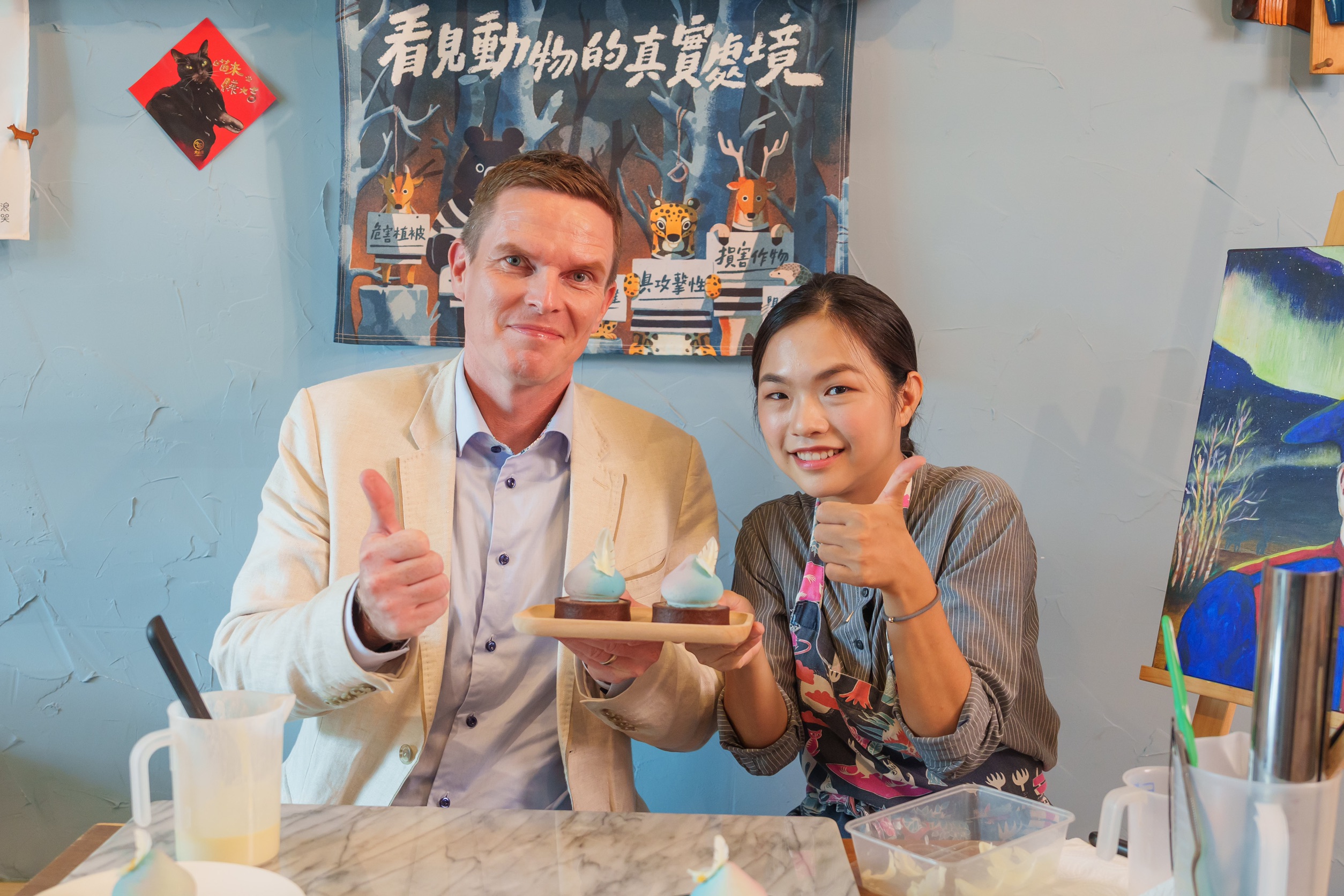 正牌聖誕老人故鄉來客！芬蘭代表驚喜現身台中購物節　帶路尋找北歐風