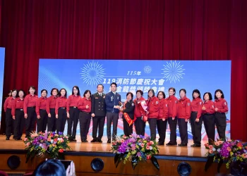 金龍獎表揚消防菁英　蔣萬安：打造安全之都不缺席