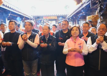 山邊媽祖三百年首度出轎台中　寫下贊境賜福歷史新頁