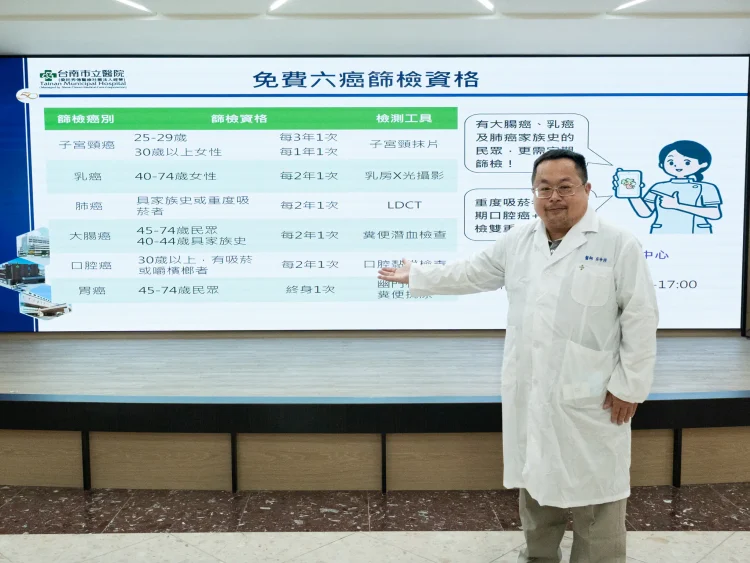 聽醫師的話多賺10餘年 癌篩揪出首期腸癌躲過健康威脅