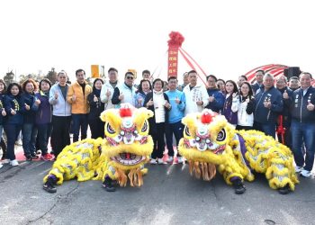 彰縣府投入4,875萬元　加錫排水(第一期)治理工程盛大動土　提升地方排水效能