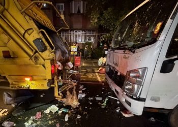 桃園資源回收車失控撞垃圾車　1死6傷