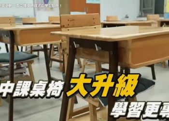 基隆打造安全、快樂、舒適的學習環境　從通學步道到課桌椅都升級