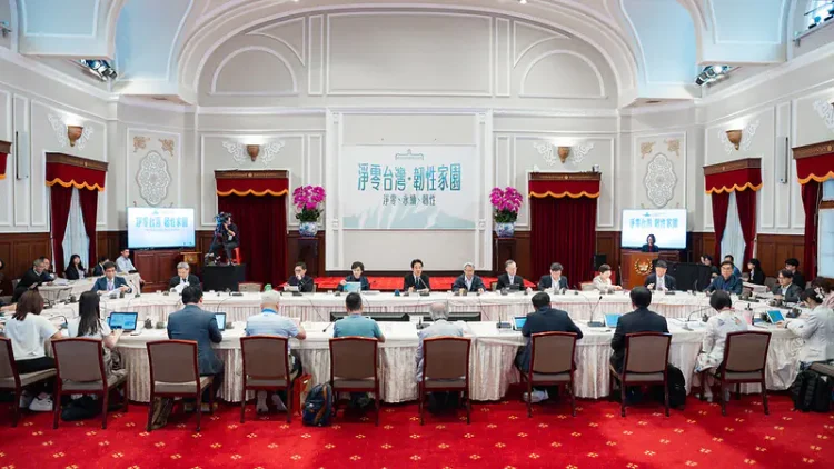 總統賴清德最近一次主持「國家氣候變遷對策委員會第5次委員會議」（圖／總統府資料照）