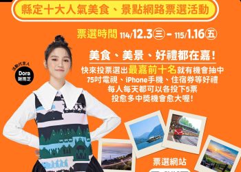 跟著燈會玩嘉義　百大美食景點票選掀熱潮