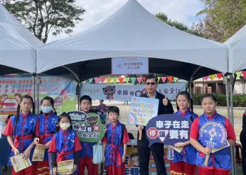 華山新春市集開張 北斗警也來參一咖!