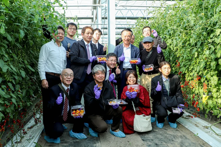 日本山口縣考察團來訪嘉縣 深化台日農業交流