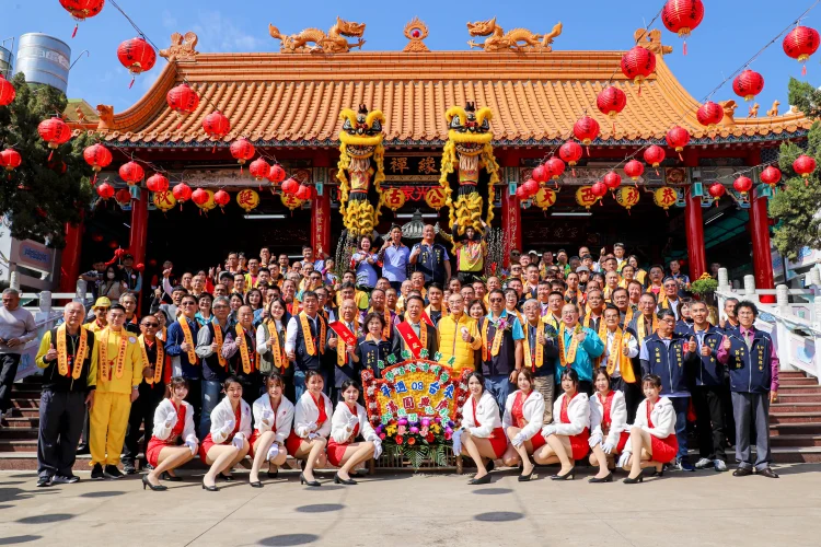 濟公活佛到台80週年 義竹修緣禪寺舉辦全國宮廟聯合祈安慶典