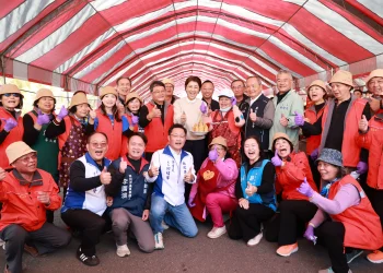 許淑華代言櫻花冬筍季　邀民眾春節來南投賞花泡湯