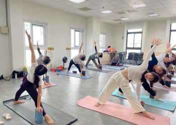 高雄勞工大學瑜珈課程落地旗山　提升在地學習便利性