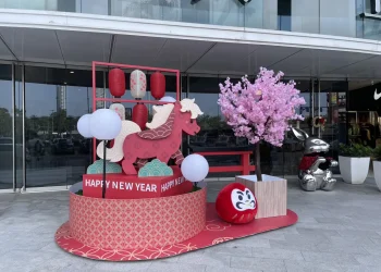 福袋升級登場　高雄大立馬年主題裝置與藝術展　拍照熱點同步開放