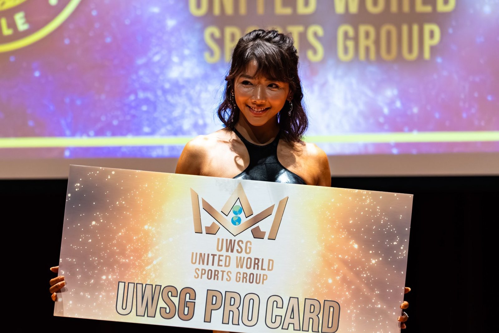 素食也能練出健美身材 宋羽葤站上UWSG舞台秀線條