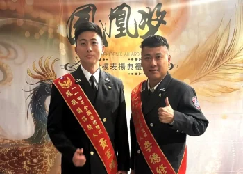 浴火鳳凰守護基隆　黃軍緯、李德修榮獲全國消防楷模肯定