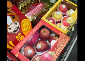 過年送禮首選!好市多水果禮盒價親民 櫻桃、日本蘋果搶翻天