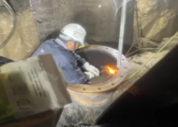 徹夜搶修基隆八堵路漏水管線　28日已恢復供水