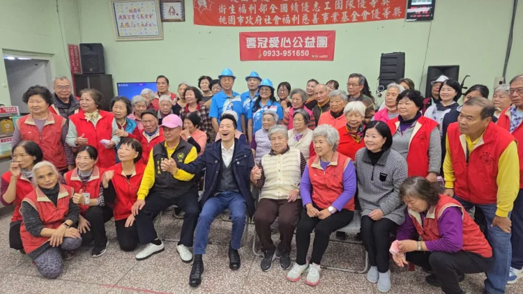 何志偉走訪桃園喊長者健康值得年年被愛　拋「假牙每年維修」補助