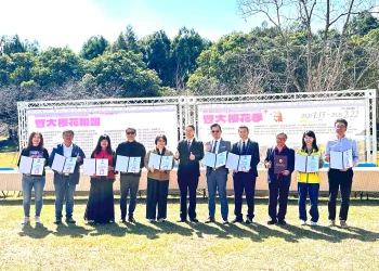 列入觀光雙年曆　暨大櫻花季揭開埔里春日序幕