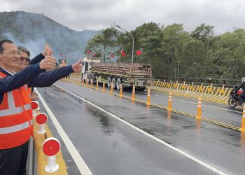 馬太鞍溪橋颱風毀損　工程團隊兩個半月緊急搶修完成通車