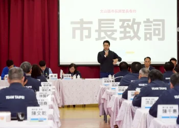 與文山「最有感情」　蔣萬安：攜手里長推動地方建設不間斷