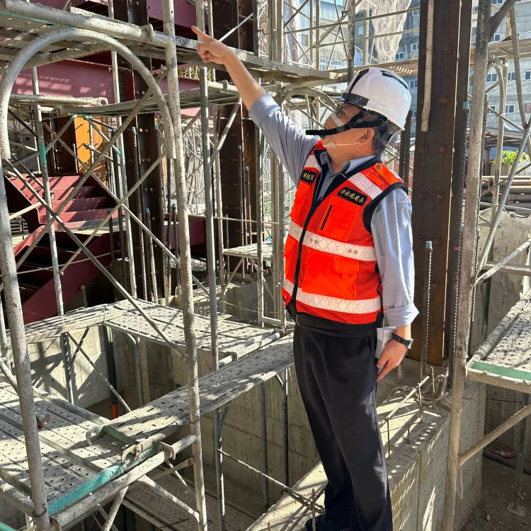 溫暖出擊守護「城市勇者」！　中市府主動擴大稽查營建工地職安 盧市長曝心意