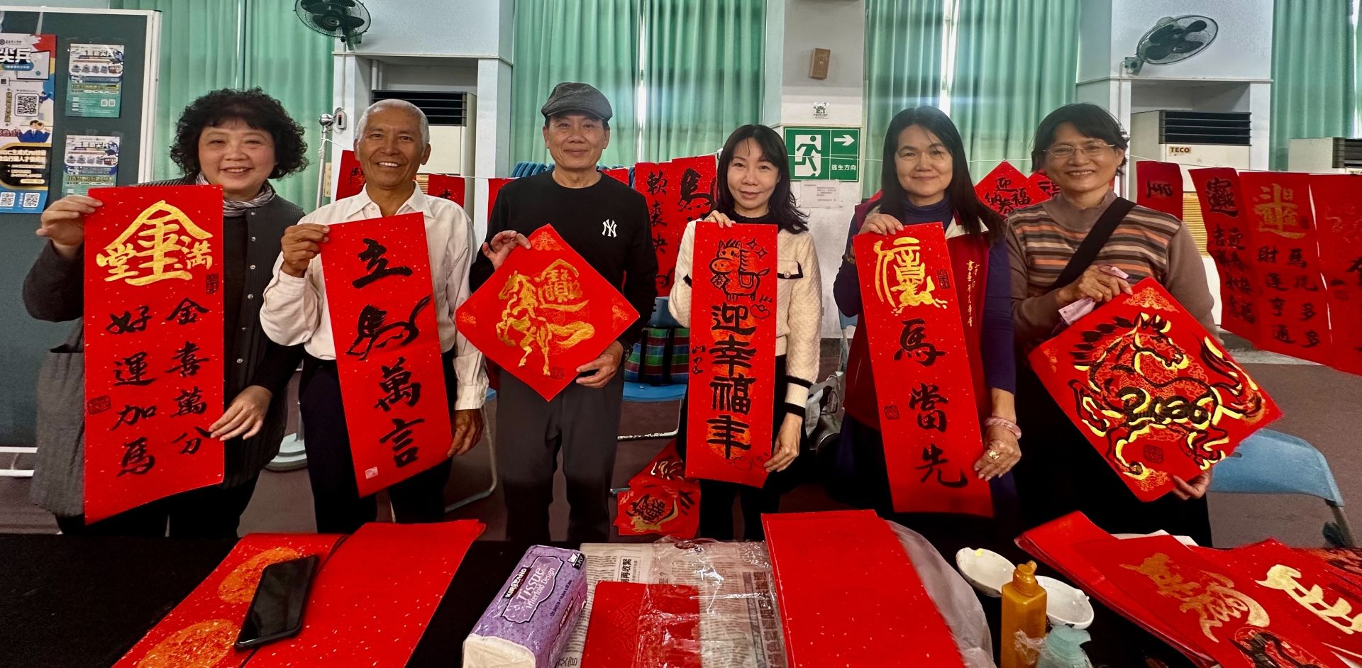 「一馬當先・職場領先」徵才活動　拿春聯、換新髮型、找好工作一次搞定！