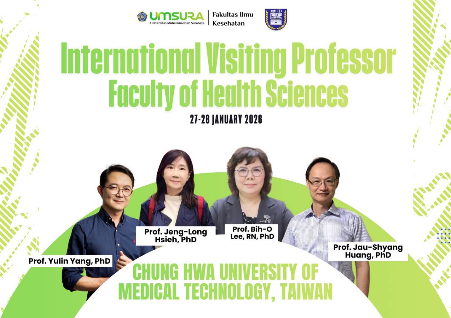 中華醫大與印尼穆罕默德大學簽署合作備忘錄跨國專業人才培育及學術交流