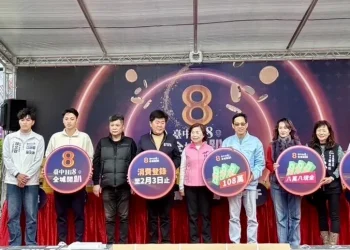 幫老婆買衣服中大獎！ 台中「Hi8」一中街商圈抽出10名8萬8千元得主