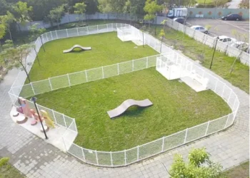 大里區首座「毛小孩專區」啟用　永隆寵物公園打造萌寵友善新天地