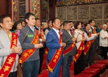 初九拜天公　翁章梁赴溪口天臺殿、朴子天公壇參拜祈福