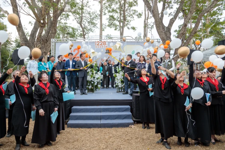 翁章梁出席228事件紀念追思音樂會