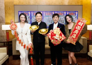 葉啟田領軍「福祿壽喜」四寶歡喜拜晚年