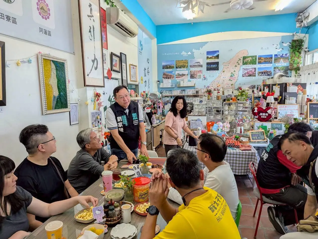 民眾黨高市議員佈局正式啟動 劉家榮：配合黨中央「可訓練可實作可勝選」