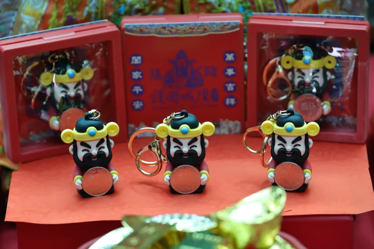 獨家Q版城隍發財金　基隆護國城隍廟初四結緣迎好運