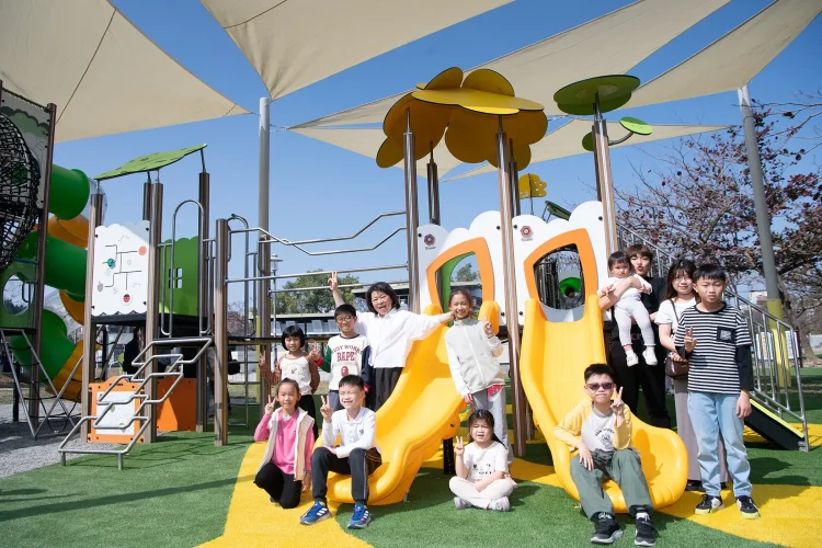 嘉市文化公園遊戲場春節前開放　安全再升級　打造全齡共享遊戲場