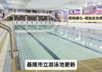 基隆市立游泳池3/1恢復營運！翻新亮相，試營運期間門票全面八折