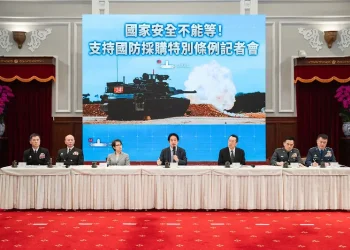 何志偉臉書：國防不能再等！　1.2兆特別預算為守護台海和平