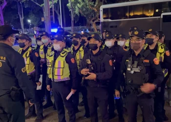 115年加強重要節日安全維護工作首夜　高市動員520名警力擴檢及路檢