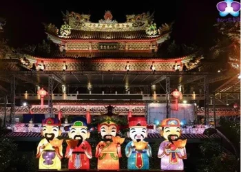 20間宮廟助陣台北燈節　300公尺燈海隧道、馬年特色燈飾超吸睛