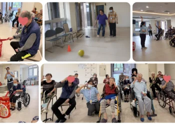 蘭陽仁愛之家松柏園長照機構元宵傳溫情「滾出好運來」趣味體能活動熱鬧登場