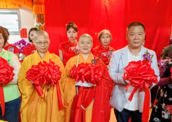 彰化歡喜慈善精舍開光圓滿 證達上人弘法利生行公益