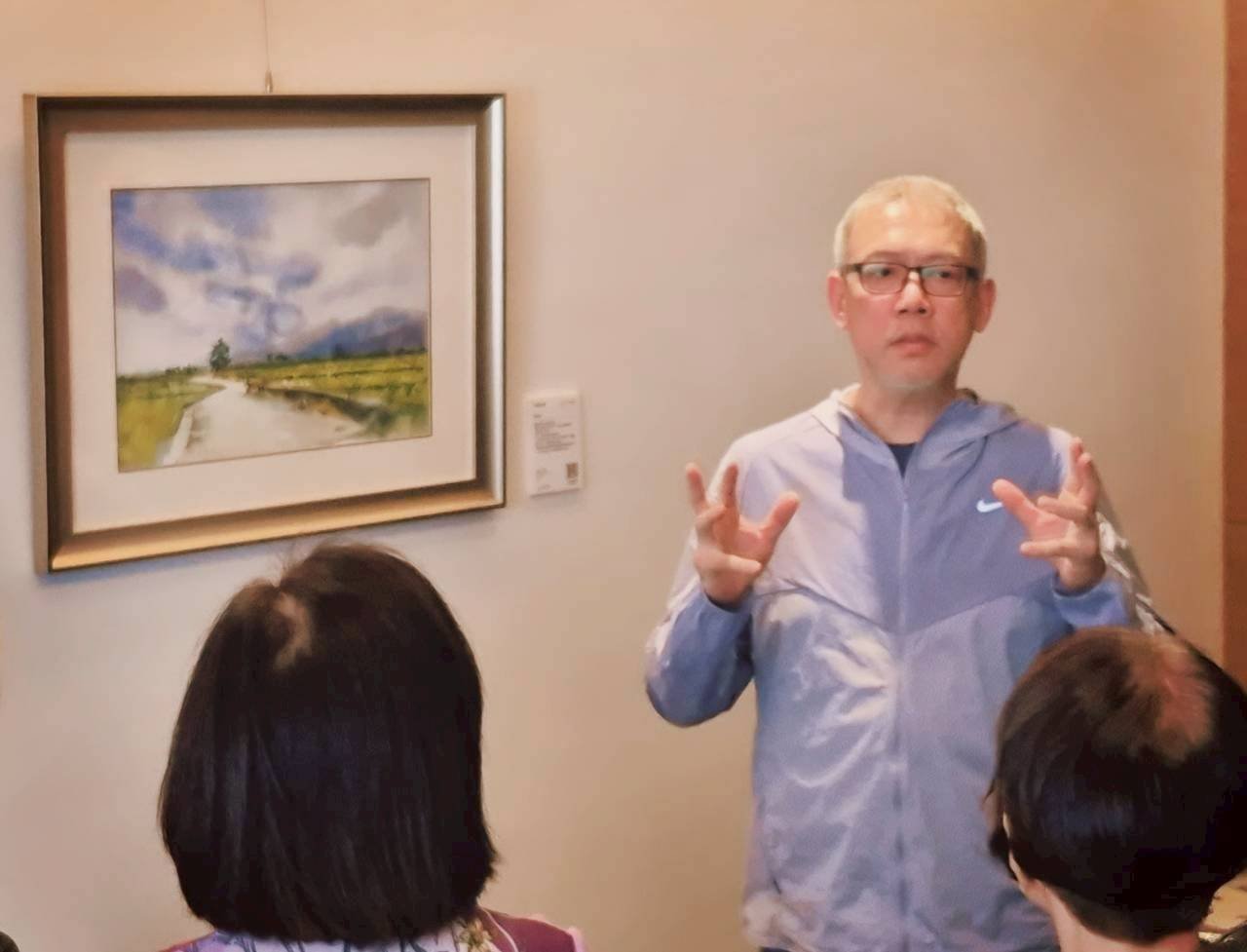 統一集團玲廊滿藝攜手太子文旅展出《靜謐流光》張宏彬、連雅綺共譜當代風景詩