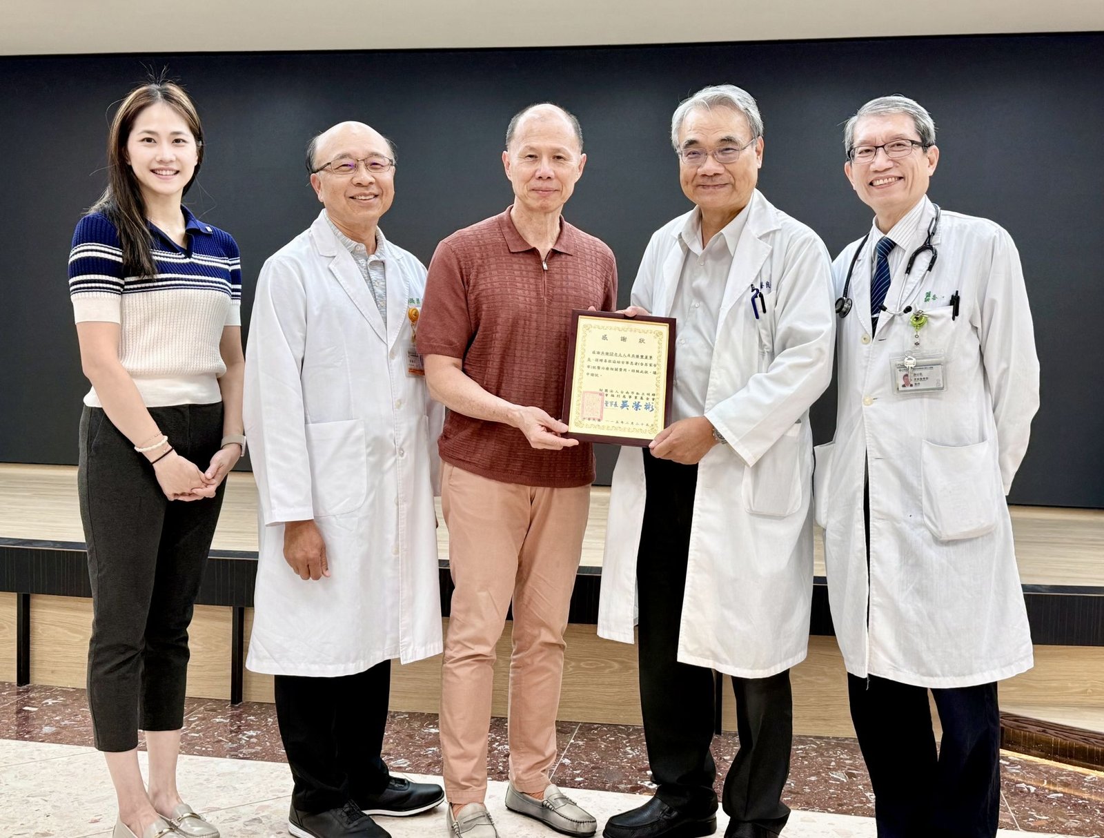 榮興工業捐贈逾80萬元支持安寧照護　讓生命最後一哩路更有尊嚴