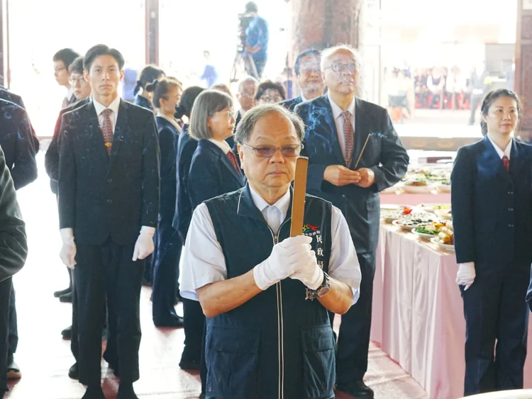 寶光崇正祭祖盛典邁入29年 千道親齊聚霧峰 中市民政局長肯定文化傳承