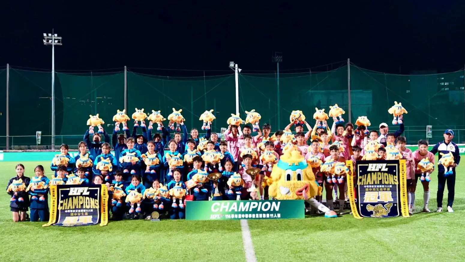 中市學校HFL氣勢如虹! 黎明男足、五權女足雙冠榮耀