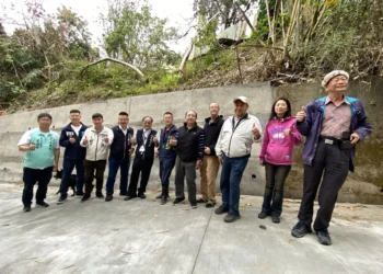提升防災韌性 北屯區民德里民興巷農路擋土牆修復完成　民政局長：打造安全新防線