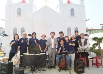 天主教會於台灣燈會舉行音樂祈禱　翁章梁縣長親臨同樂